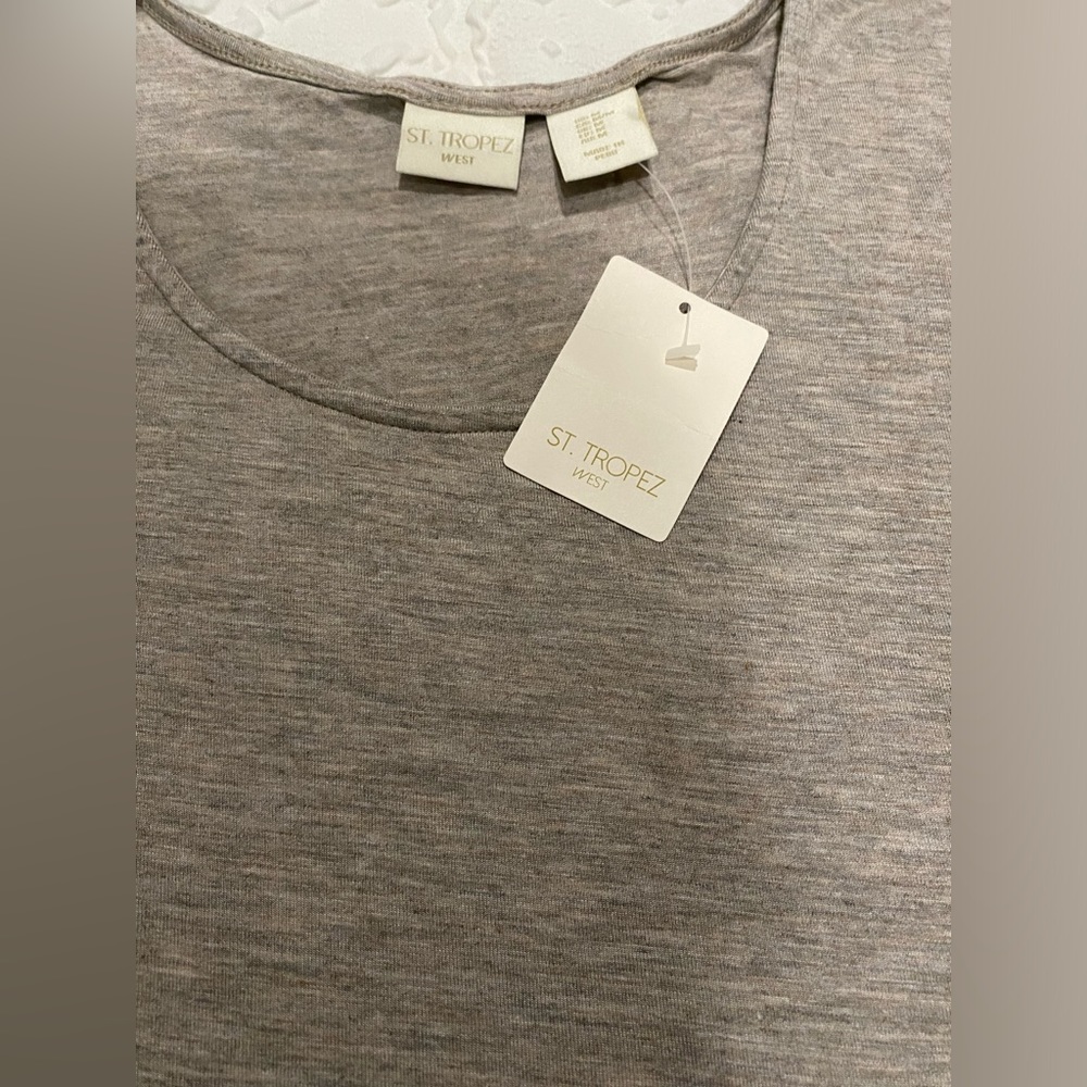 St. tropez west , flowy shirt .. size medium